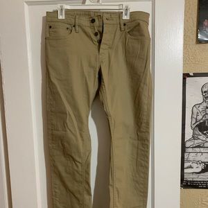 Levi’s 511 khaki jeans 33X30